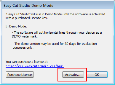 Demo Mode Window